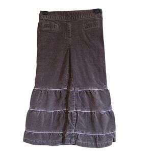 One Kid brown tiered corduroy flare pants size 4t